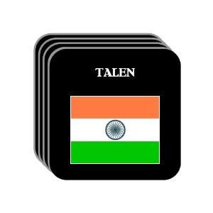  India   TALEN Set of 4 Mini Mousepad Coasters 