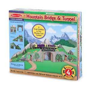  Melissa & Doug Mountain Bridge and Tunnel: Toys & Games
