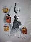 1948 Dana Tabu Platine 20 Carats Emir Perfume Bottles Lady Evening 