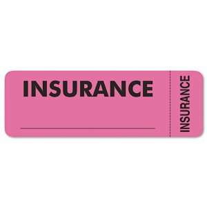  Tabbies : Medical Labels for Insurance, 3 x 1, Fluorescent 