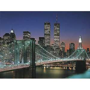   : Ravensburger   NYC Brooklyn Bridge 2000pcs (Puzzles): Toys & Games