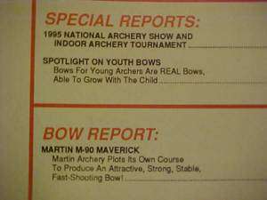 BOW AND ARROW HUNTING MAGAZINE, Feb 1995 IL & MT DEER  