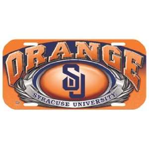  NCAA Syracuse Orangemen High Definition License Plate 
