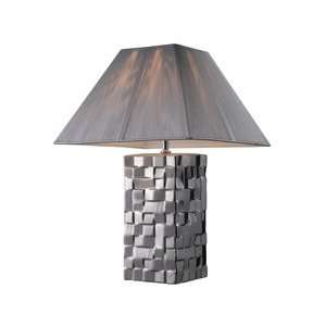   Haute Couture 1 Light Bryn Mawr Table Lamp In Chrome