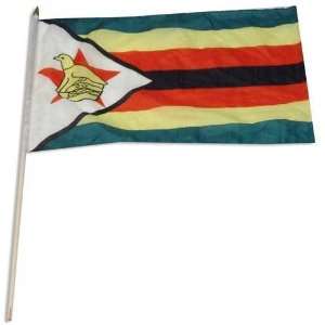  Zimbabwe Flag 12 x 18 inch: Patio, Lawn & Garden