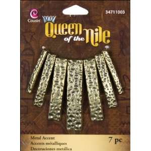 /Bar Drops 4x30 10x45mm Queen Of The Nile Metal Pendant 3/Pkg Cousin 