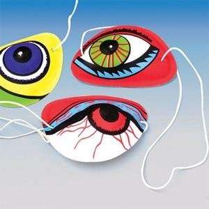  S&S Worldwide Pirate Eye Patch (Pack of 12): Arts, Crafts 