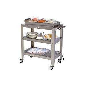  Broil King Family Size Triple Buffet Warming Cart with 
