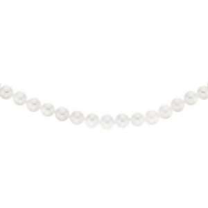   Cultured Pearl 24 inch Necklace w/ 14K Gold Clasp By Michiko Jewelry