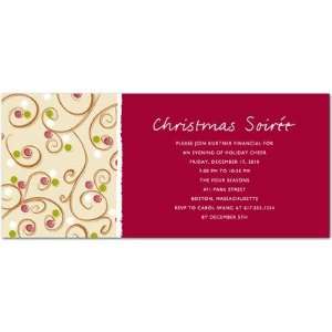 Business Holiday Party Invitations   Soiree Swirls By Sb Hello Little 