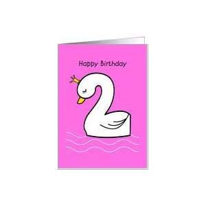  happy 2nd birthday, swam Card: Toys & Games