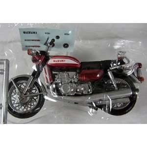   Motorcycle Suzuki GT500 1971 Red   Rare Japan Import 