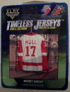 Detroit Red Wings Brett Hull New NHL Timeless Mini Jersey Hanger w 