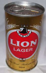 Lion Lager~Ohlssons Cape Breweries~Johannesburg~1 Beer Can  