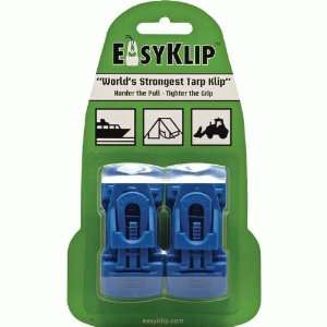  Easyklip Midi 4104 220lbs Tarp Clip, Blue, 4 count