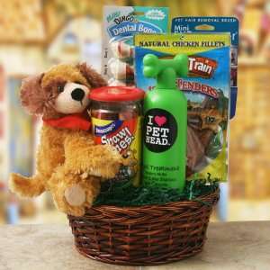 Dog Eat Dog World   Pet Gift Basket: Grocery & Gourmet Food