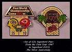 Superbowl Pins (Complete Set of 25) 1967 to 1991  