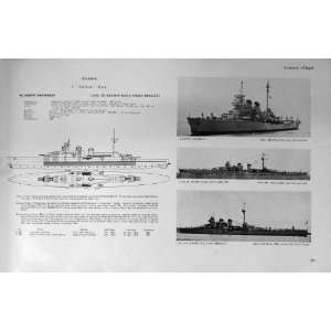   : 1953 54 Battle Ships Giorgio Montecuccoli Garibaldi: Home & Kitchen