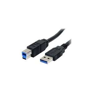    3 ft Black SuperSpeed USB 3.0 Cable A to B   M/M: Electronics