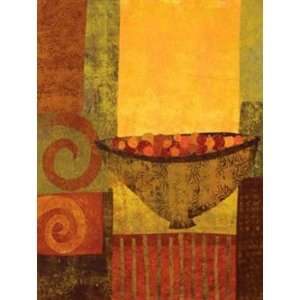 Doris Mosler 18W by 24H  Autumn Reminiscenses II CANVAS Edge #3 3 