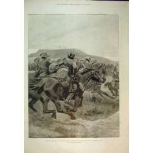   Imperial Yeomanry Horses War De WetS Convoy Print