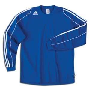  adidas Squadra II LS Soccer Jersey (Roy/Wht) Sports 