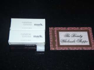 LOT OF 2   AVON Mark Metalliner Eye Glam Hook Up Liner BRONZE  