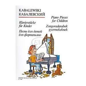  Pieces for Children Piano Solo Piano Solo 60 Pages: Sports 