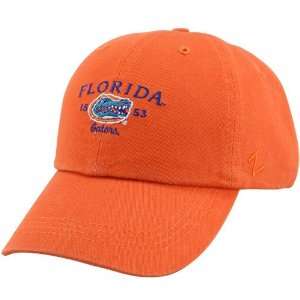  Zephyr Florida Gators Orange Established Hat: Sports 