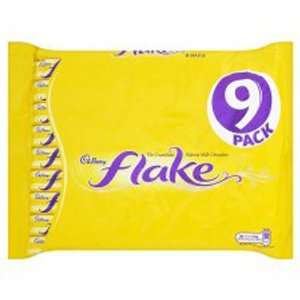 Cadbury Flake Snacksize 9 Pack 230g  Grocery & Gourmet 