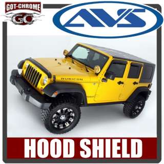 24901 AVS Bug Hood Shield Jeep Wrangler JK 2007 2011 725478085402 