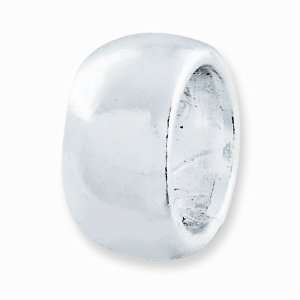   Silver Large Polished Spacer Enhancer: Vishal Jewelry: Jewelry
