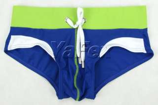 Colorful Swimwear Strong Mens Smooth Swimsuit Swim Boxers Trunks 