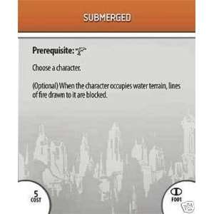  DC Heroclix Icons Submerged Feat Card 