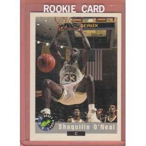  1992 DRAFT PICKS #1 SHAQUILLE ONEIL RC NMINT: Sports 