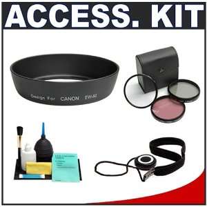  Precision Design EW 60C Lens Hood + Cameta Accessory Kit 
