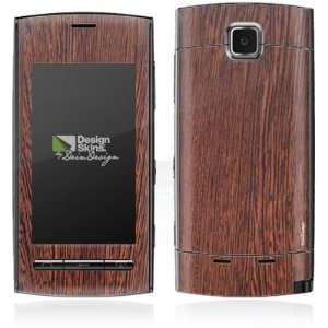   Skins for Nokia 5250   Nussbaum dunkel Design Folie Electronics