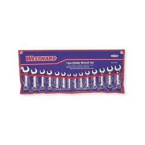  Westward 4YR24 Stubby Wrench Set