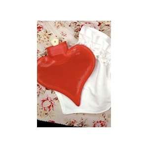  Victorian Trading Company Heart Hot Water Bottle 2547 Red 