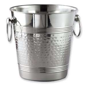  Stainless Steel Hammered Wine Cooler: Jewelry