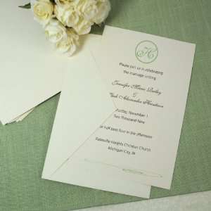    DIY Ivory Invitations Kit Candlelit Colored