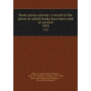  Book prices current: a record of the prices at which books 