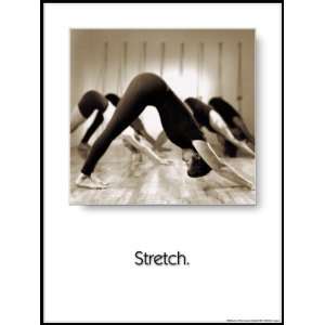  Stretch 18 X 24 Laminated Yoga Poster
