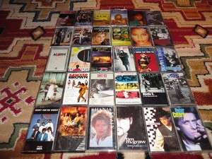 30 Various Music Cassette Tapes ~ Titles Listed/Lot 11  