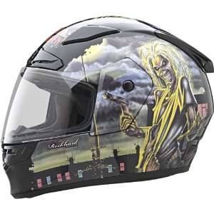   Maiden Mens Street Bike Racing Motorcycle Helmet   Large Automotive