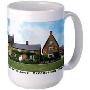   Village Cottages. Street Large Mug by CafePress: Everything Else