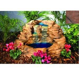  Capris Falls Artificial Waterfall SC   Sedona Red: Patio 