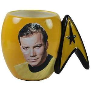 Star Trek Captain Kirk Delta Shield Mug:  Home & Kitchen