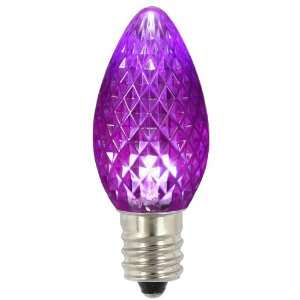 C7 LED Purple Twinkle REPLACEMENT BULB: Home & Kitchen