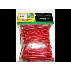   Eco Friendly Golf Tees Red Durable Nice: Sports & Outdoors